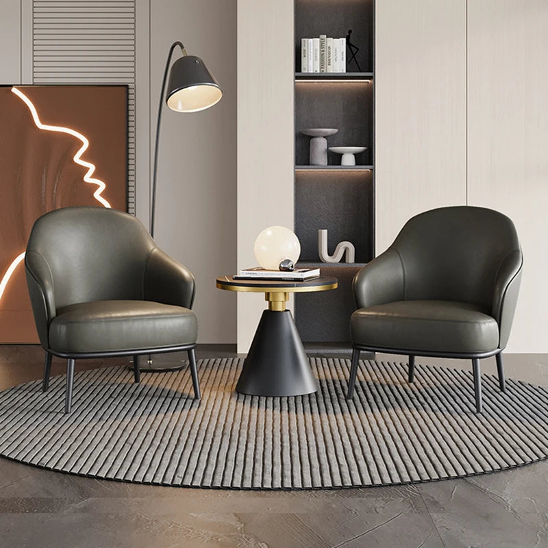 Modern Ergonomic Living Room Chair White Luxury Unique Designer Living Room Chair Relax Lounge Silla Plegable Home Decoration