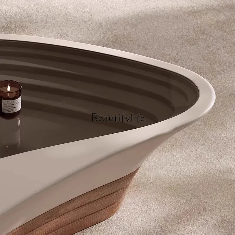 Home Light Luxury High-Grade Italian Minimalist Living Room Designer Creative Strange Shape Coffee Table