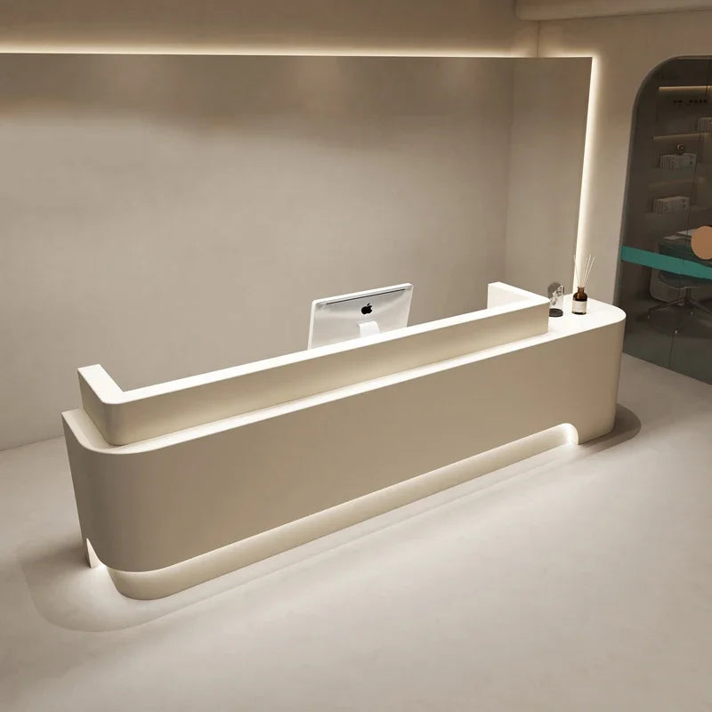 Modern Front Desk and Reception Counters for Offices, Hotels, Beauty Salons, and Spas