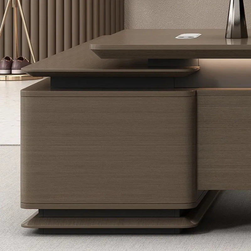 Multifunctional L-Shaped Desk