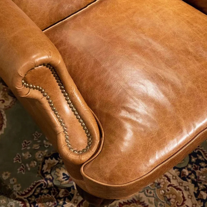 Wood Armrest Living Room Chairs Nonslip Relax Comfy Modern Nordic Floor Chairs Single Back Support Fauteuils De Salon Furniture