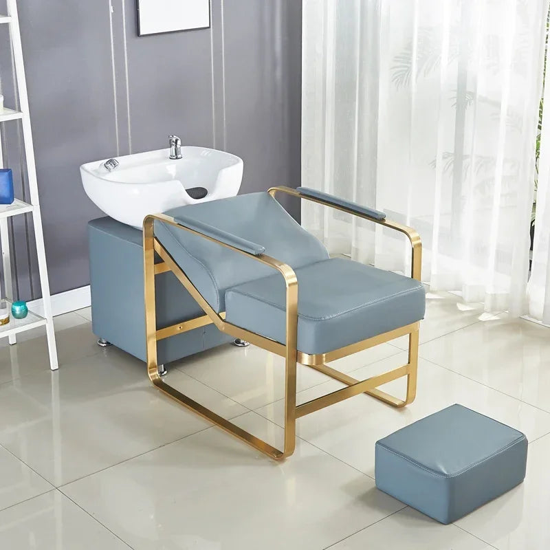 Women Dressing Barber Chair Luxury Gaming Cosmetic Recliner Barber Chair Beauty Equipment Stylist Silla Barbero Decorative