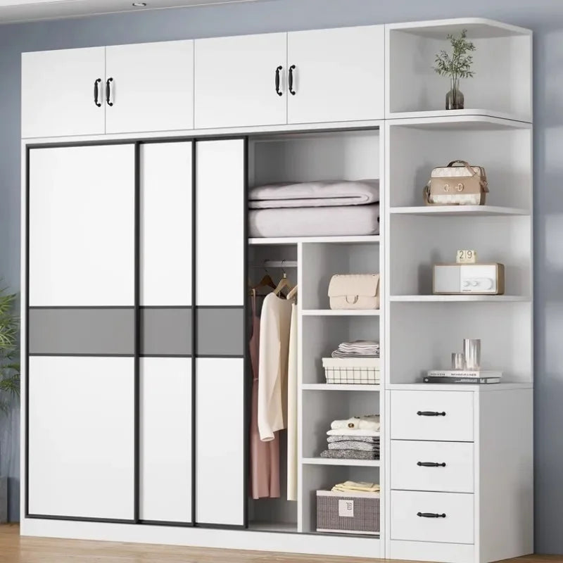 Storage Wardrobe – Shelves, Clothes Organizer, Drawer Cabinets, and Perfume Cupboard