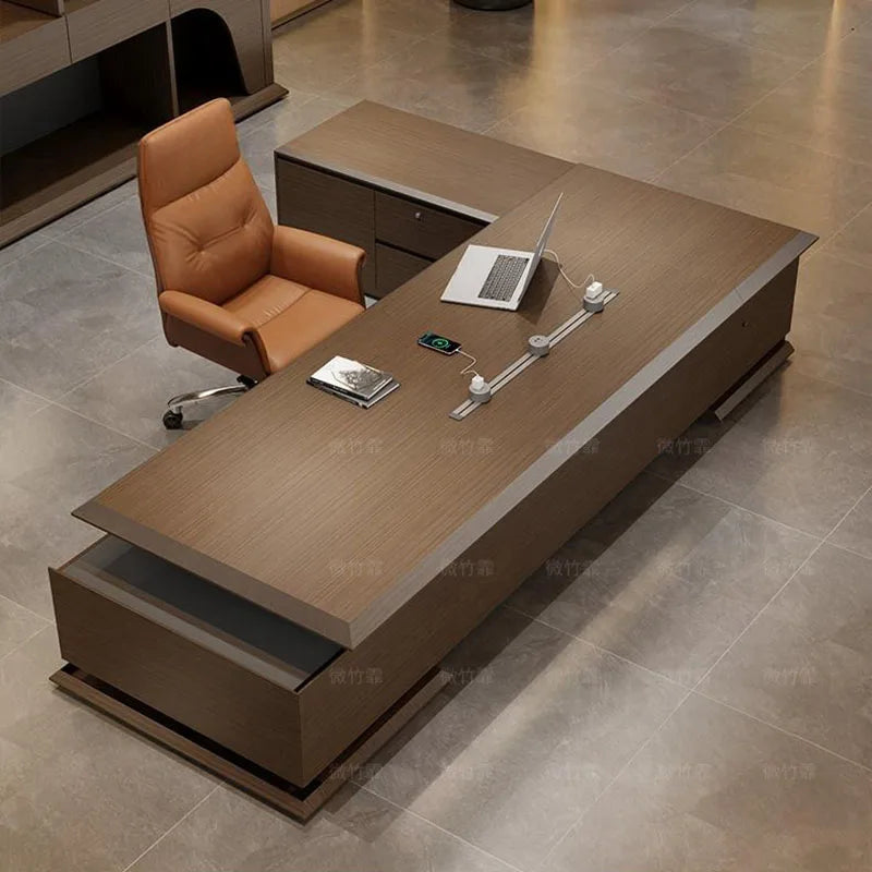 Versatile Office Desk with Standing Motion
