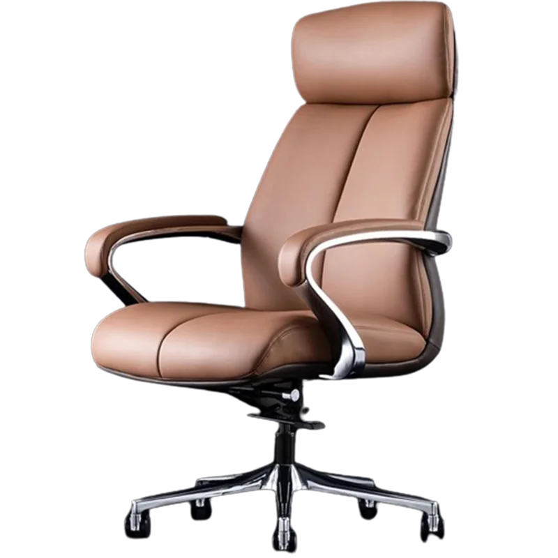 Upgrade Executive Support Office Chair Relax Leather Luxury High Back Chair Swivel Playseat Cadeiras De Escritorio Furniture