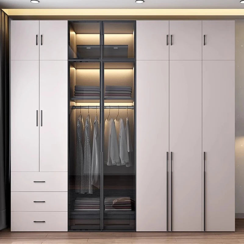 Luxury Wardrobes – Modular Storage with Drawers and Closet Organizer for Bedrooms