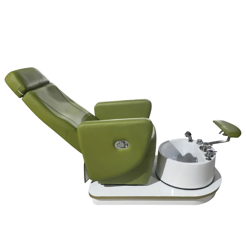 Lounger Cosmetic Pedicure Chair Massage Couch Luxury Pedicure Stool Foot Bath Tabouret Pedicure Salon Equipment Furniture CM50XZ