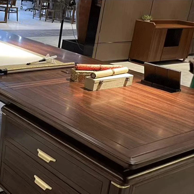 Computer Desks with Office Supplies