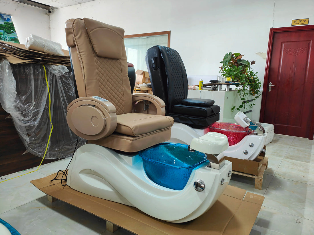 Professional Modern Luxury Beauty Nail Salon Foot Spa Electric Massage Pedicure Chair