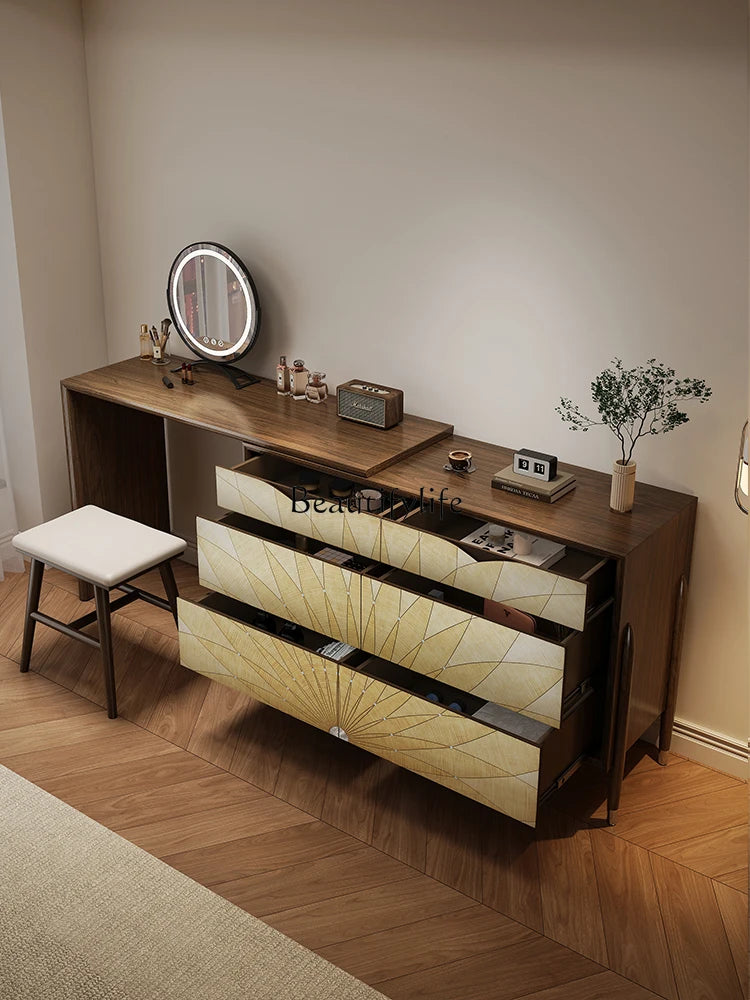 Solid Wood Makeup Table