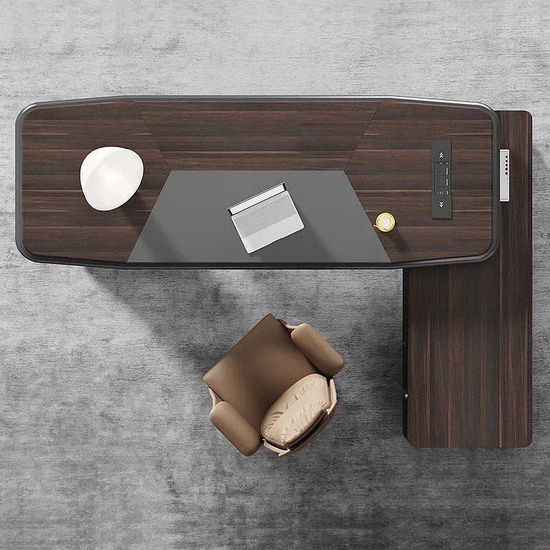 Corner Desk Reception Office Furniture Reading Bedside Table Multifunctional Executive Study L Shaped Gaming Tavolino
Height