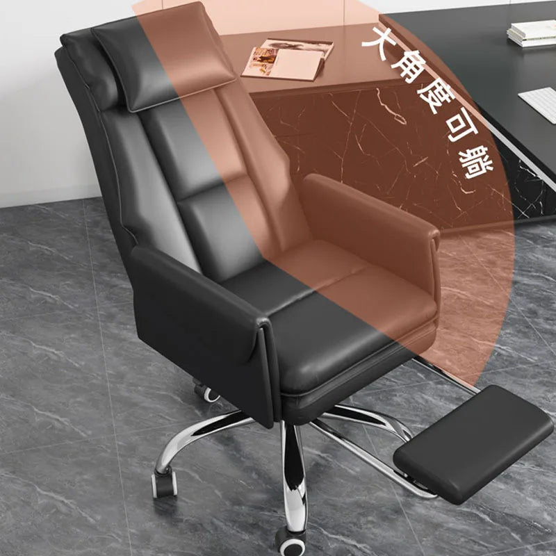 Mobiles Luxury Office Chair Computer Gaming Ergonomic Study Recliner Swivel Office Chair Vanity Silla Oficina Office Furniture