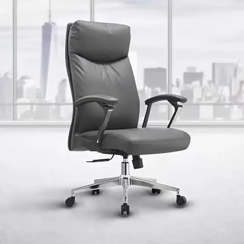 Modern Leather gaming chairs Black Italy Office Person Recliner Relaxing Design Reclining Armchairs Furniture Entrance Hall