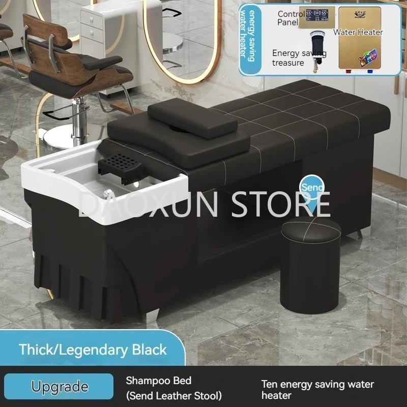 Japanese Head Spa Shampoo Chair – Massage and Fumigation Equipment for Salons