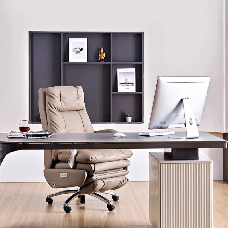 Comfortable Footrest Armchair: Relaxing Gamer & Home Office Recliner.