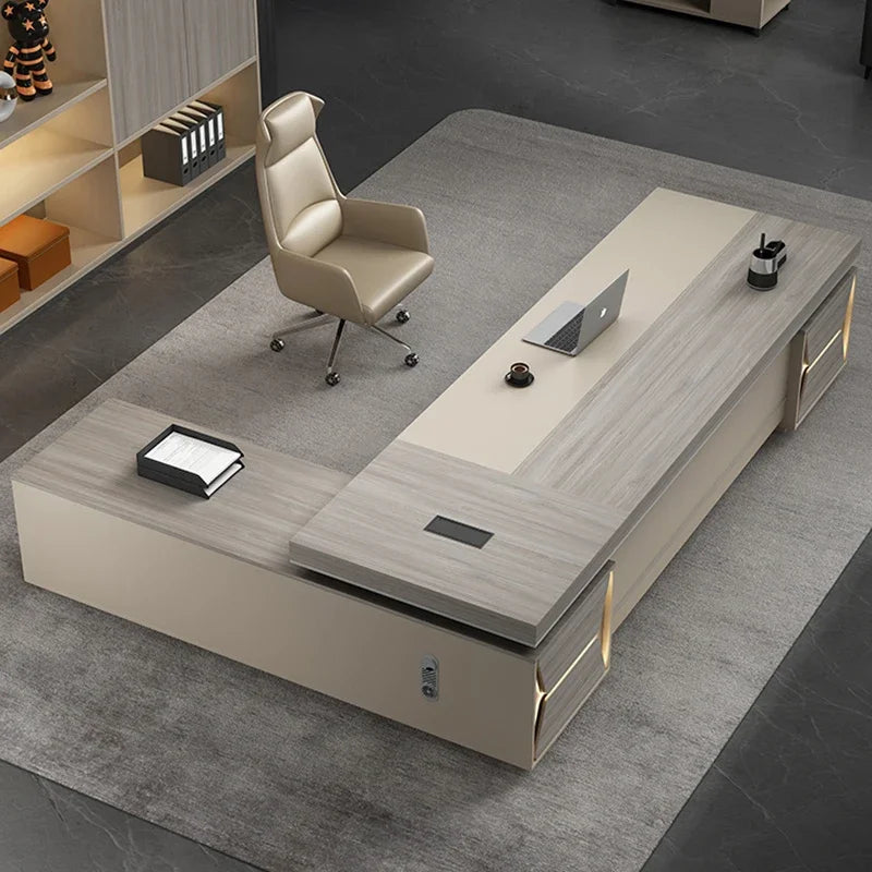 Desktop Desk Office Desks Computer Offices Accessories Professional Study Table Automatic Bedroom Executive Seating Furniture