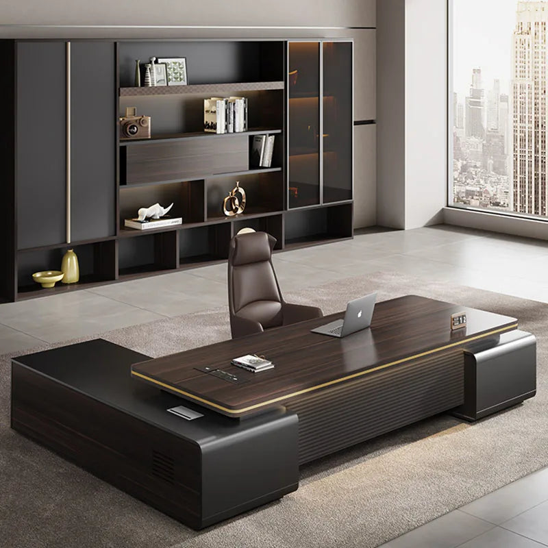 Motion Office L-Shaped Desk