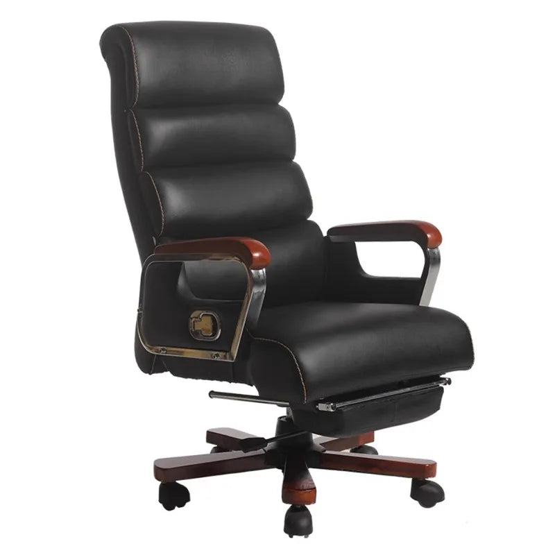 Ergonomic Swivel Armchair