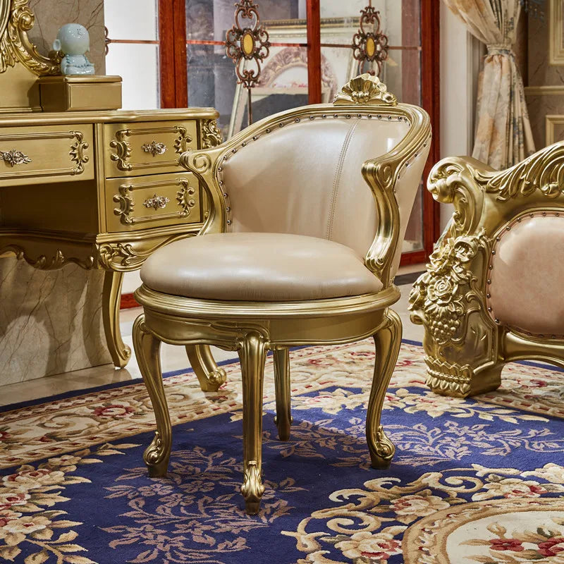 European Villa Furniture: American-Style Bedroom Vanity Mirror