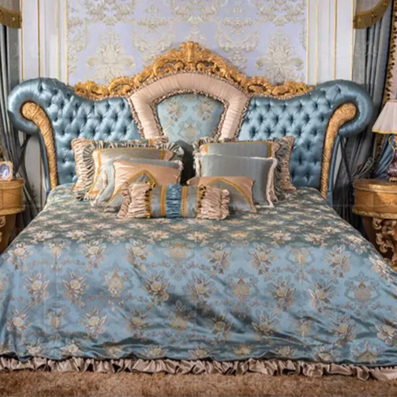 Luxury Vintage Bed – Unique Aesthetic Master Salon Design, Modern Twin/King Size