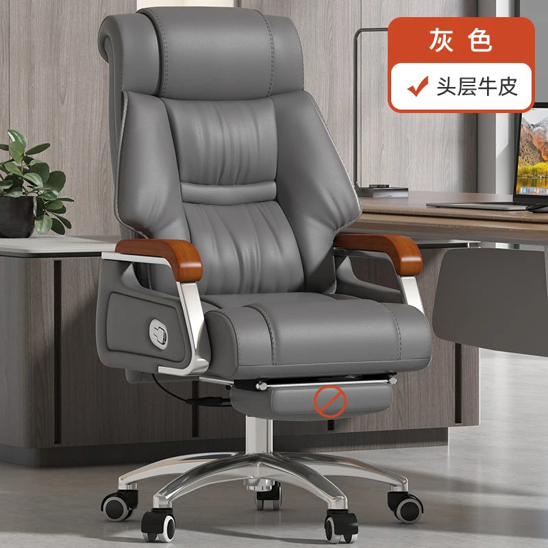 Ergonomic Mobile Swivel Recliner Office Chair