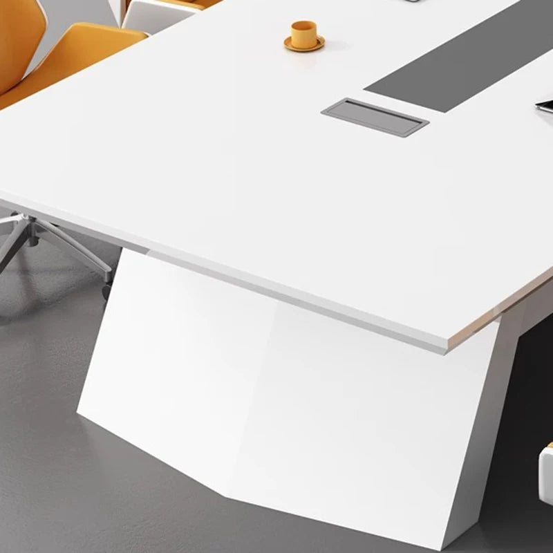 wooden study executive conference desk