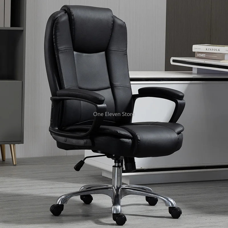 Gamer office chair with recliner and kneeling option