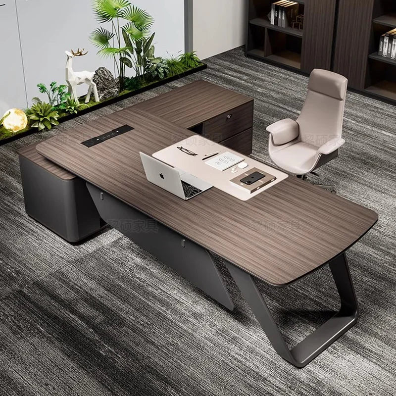 L-Shaped Office Multifunctional Desk