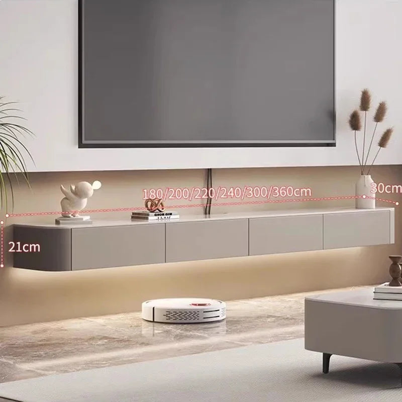 Luxury Tv Stand White Furniture Media Console Salon Set Offer Nordic Storage Mid Century Display Entertainment Unit Comfortable