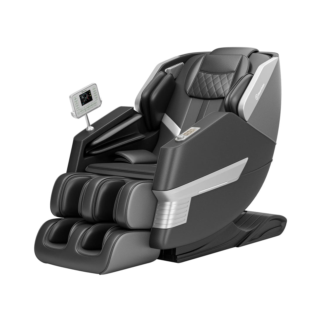 Black Massage Chair – Shiatsu Kneading Massager, Infrared 4D Function with Airbags for Full-Body Relaxation