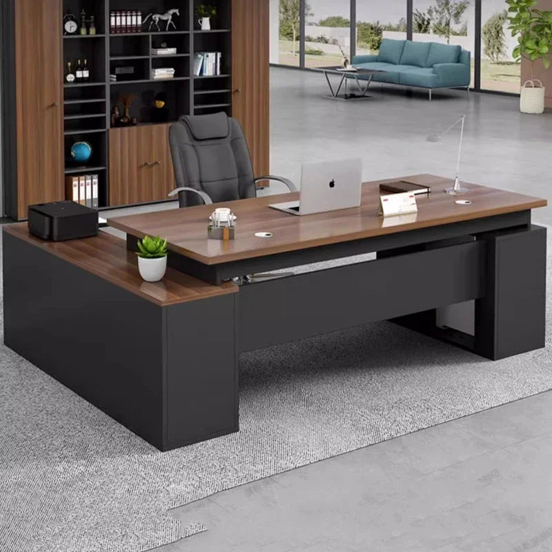 Office Computer Desk Desk with Drawers Luxury Room Desks for Study L-shape Desk Escritorio Para Oficina Office Furniture