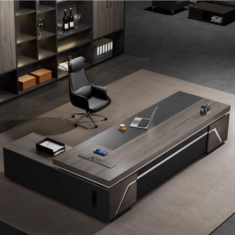 Luxury L-shaped desk