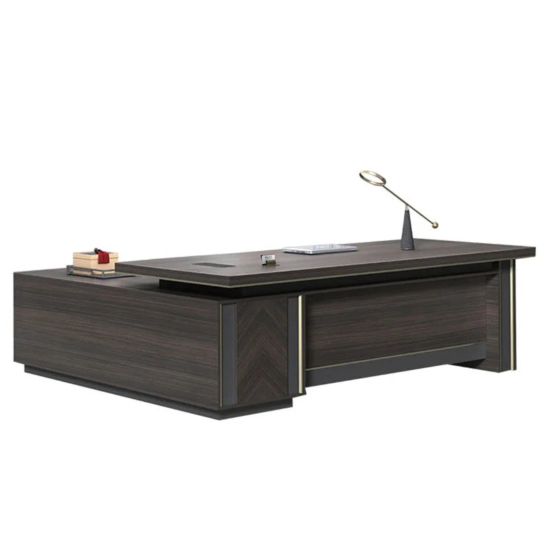 Light luxury modern office desk