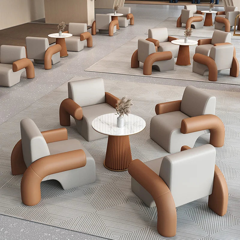 Luxury Marble Conference & Dining Table Set