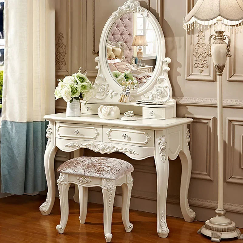 Nordic Gold Dressing Table Set