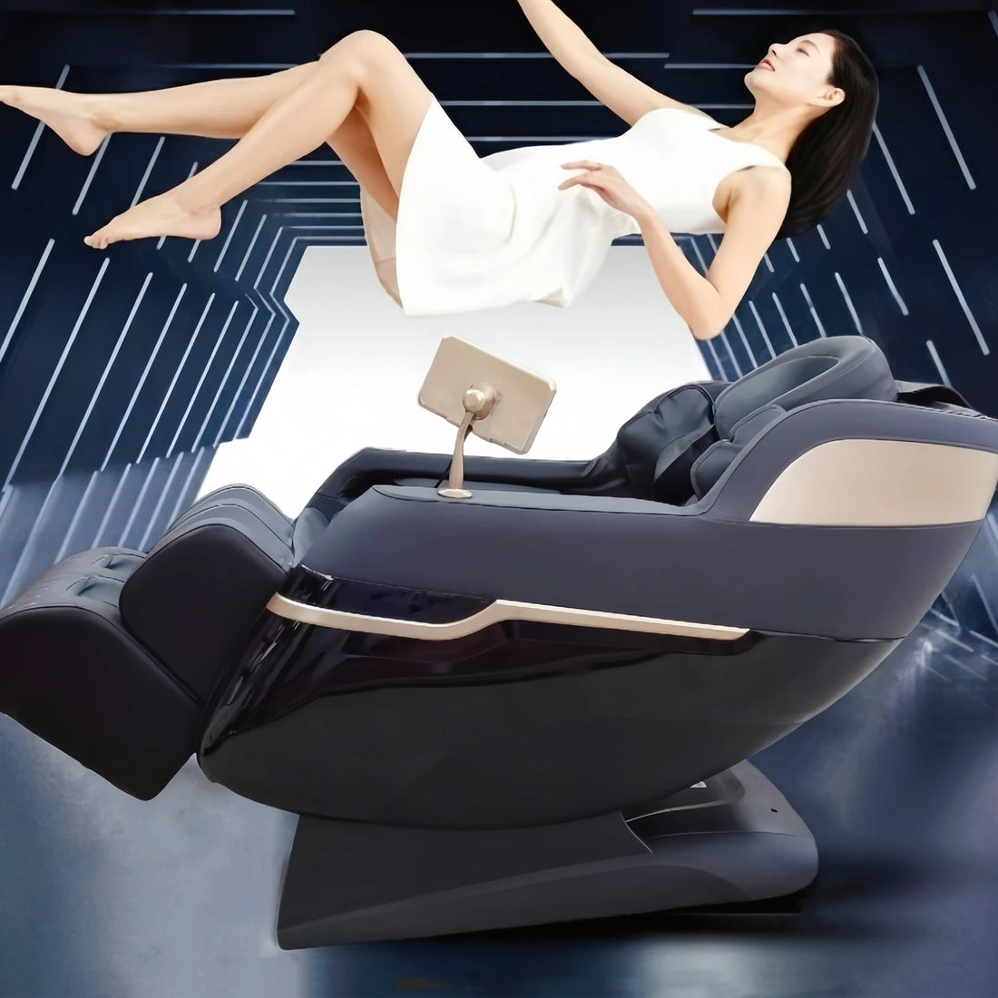 Massage Chair Zero Gravity Luxury Relaxing Bluetooth Speaker Body Care Chair Electric massage chairs full body 4d zero gravity
