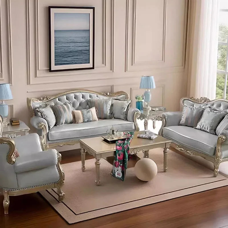 Designer Nordic Living Room Sofas – Lazy Luxury Corner Leather Sofas