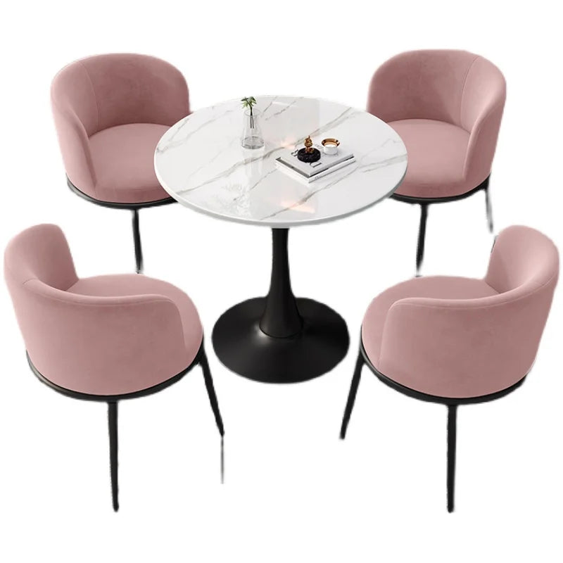 Outdoor Dining Set – Extendable Coffee Table with 4 Chairs