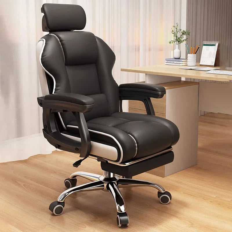 Executive Ergonomic Nordic Office Chair Floor Bedroom Library Wheels Armchairs Home Modern Cadeira Presidente Office Furnitures
