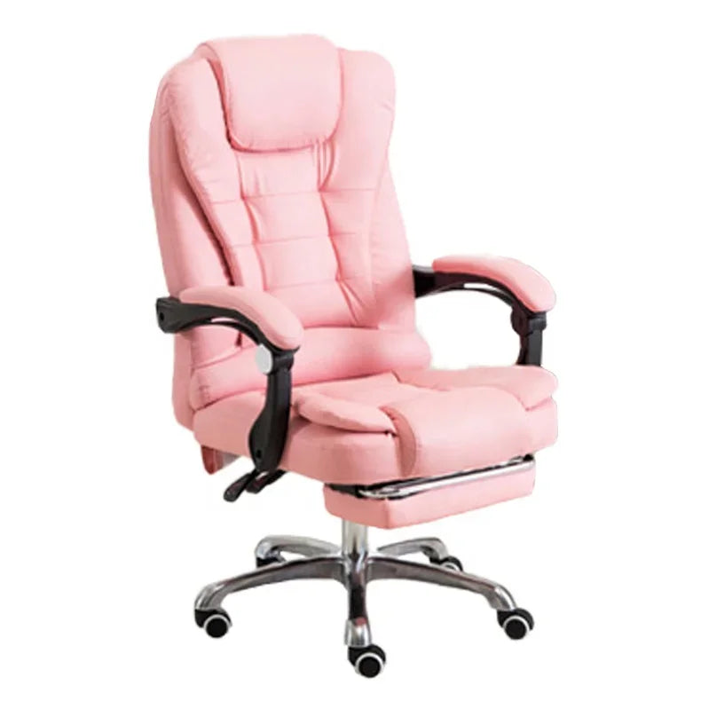 Xiangwang Leather Large Best Office Chair Hot Sales Orange Fabric Modern Office Building White Swivel Chair Revolving Chair 9013