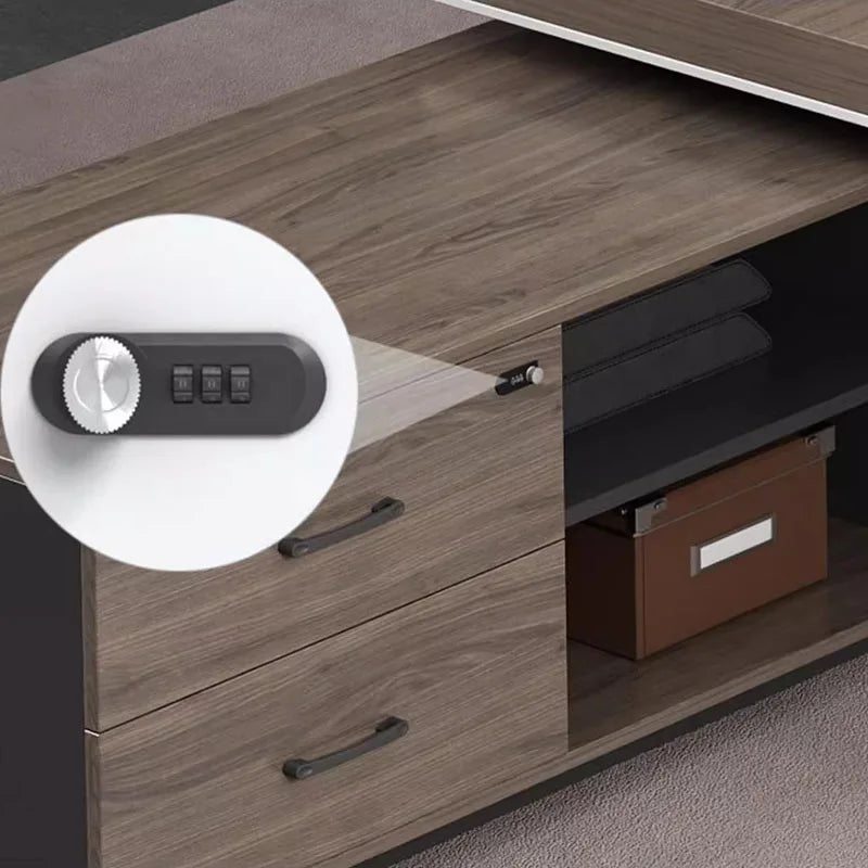 Modern L-Shaped Office Desk: Stylish and Functional, Perfect for Workspaces