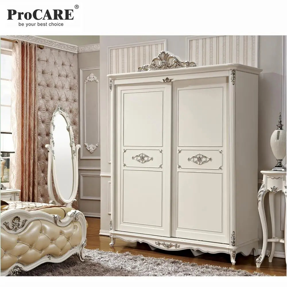 Hot Sale Solid Oak 2-Door Wardrobe