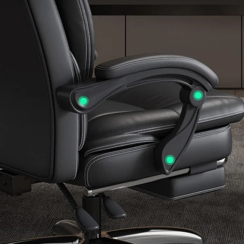 Comfortable Writing Desk and Office Chair – Relaxing Swivel Design