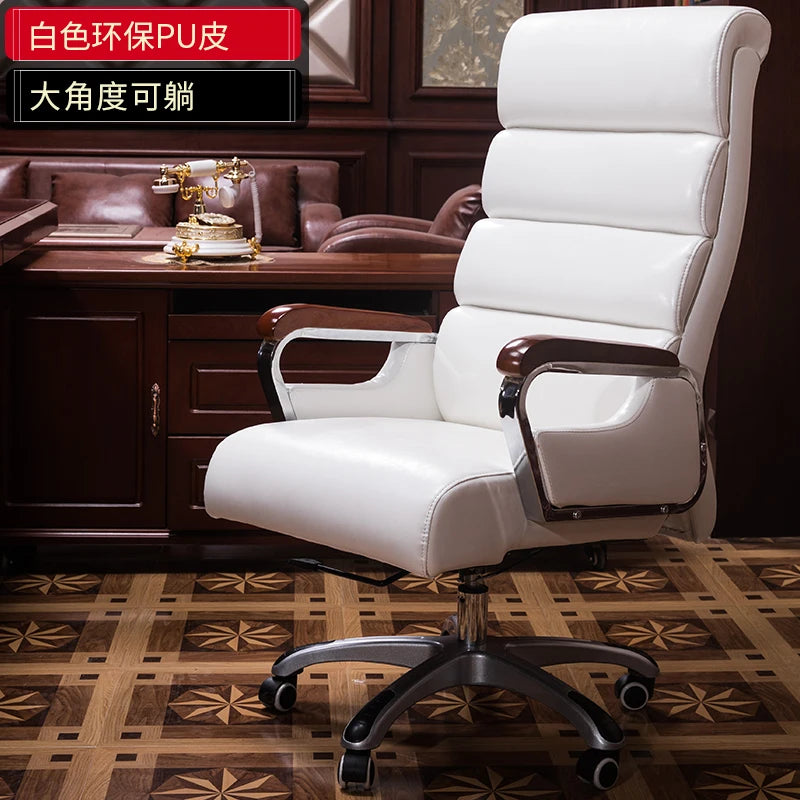 Ergonomic Swivel Armchair