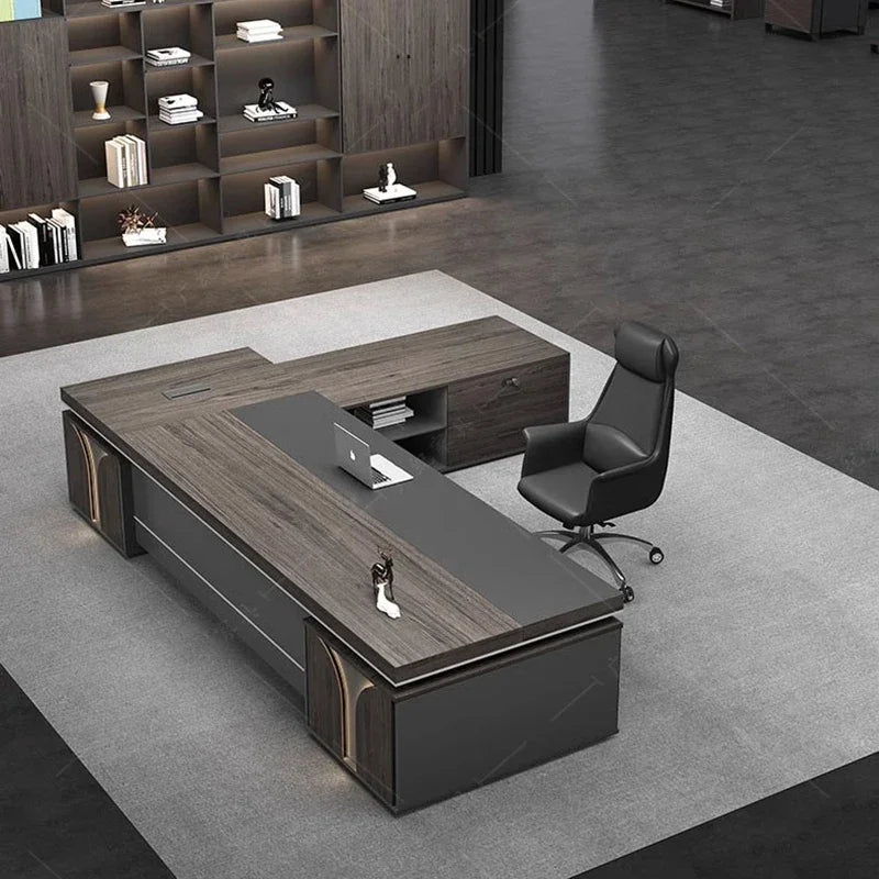 Corner desk for professional and home use