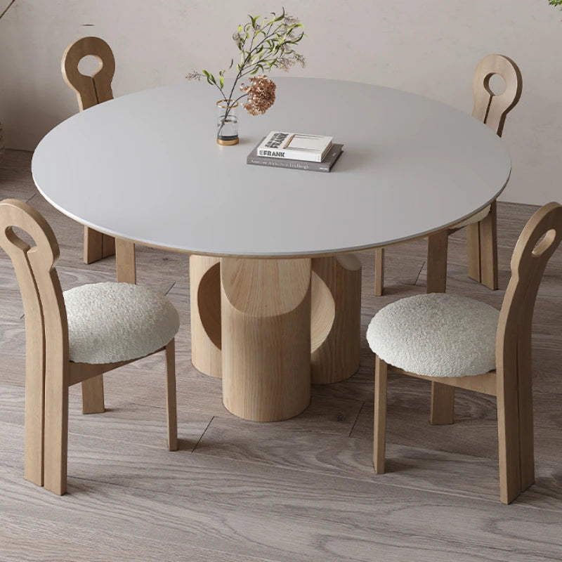 Modern Elegant oval dining Set