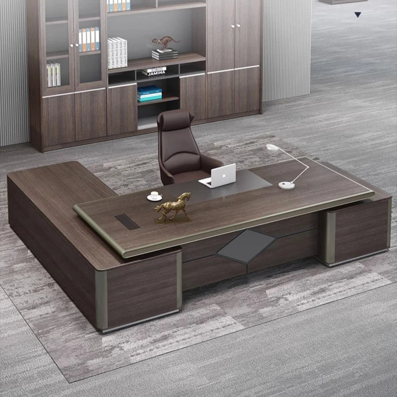 Executive L-Shaped Desk