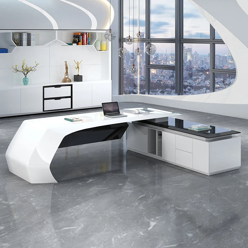 Desk Organizer Office Work Setup Accessories Furniture Room Professional Computer Table Tapete Para Escritorio Offices Workshop