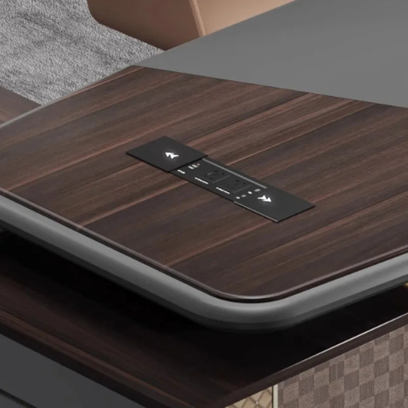 Luxury Executive L-shaped Office desk