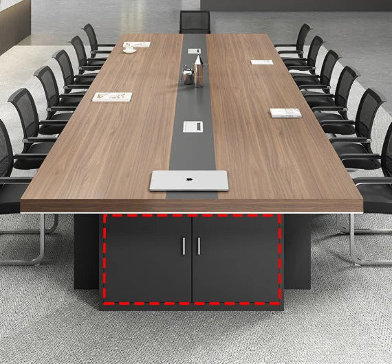 Conference Room Negotiation Table & Chair Set